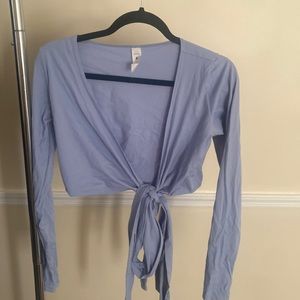 Balance Athletica (Vitality) Atmos Collection Dancer Wrap top